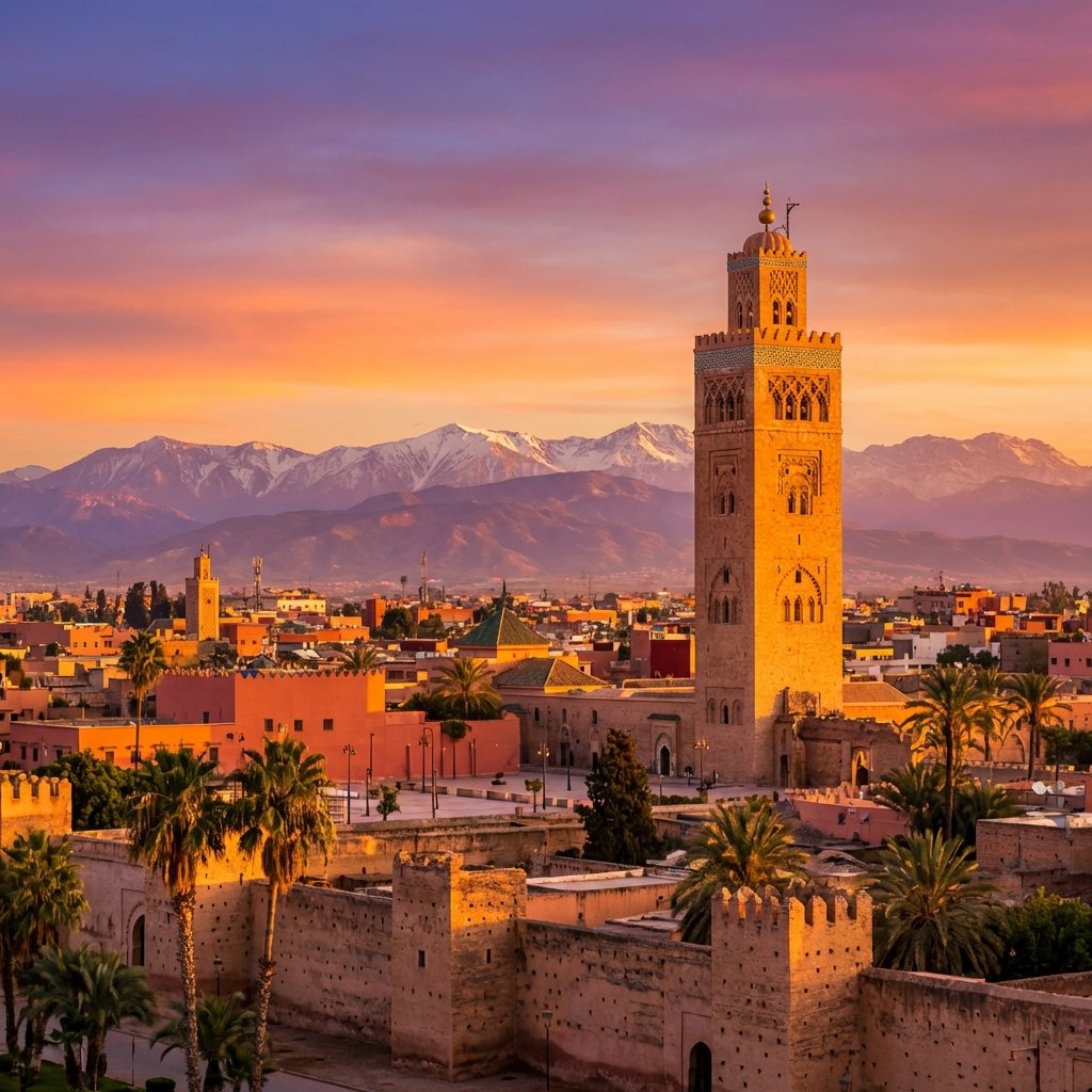 Marrakech city view